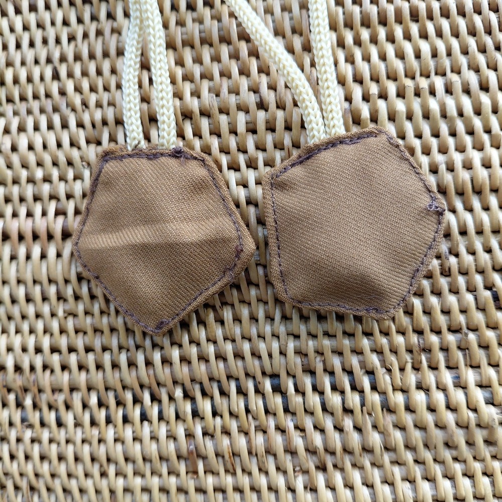 LISI LERCH Charlotte Bali Tote Basic  Leather Handles Ata Grass Straw Handbag - Picture 4 of 13
